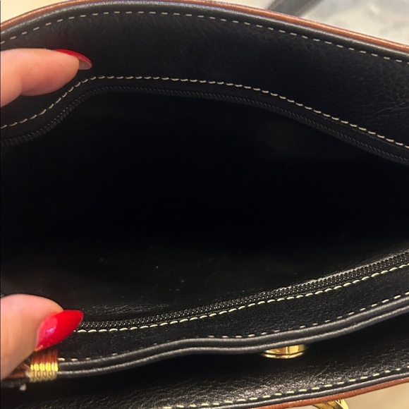 BALLY Black and Brown Woven Handbag - Picture 13 of 16